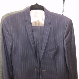 Pinstripe slim H&M Suit